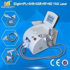 चीन आरएफ त्वचा कायाकल्प आईपीएल SHR बाल निकालना / एन डी Yag लेजर टैटू Removel सौंदर्य सैलून मशीन आपूर्तिकर्ता