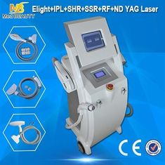 चीन Elight उच्च ऊर्जा आईपीएल सौंदर्य उपकरण एन डी Yag लेजर आईपीएल आरएफ SHR बाल निकालना मशीन आपूर्तिकर्ता